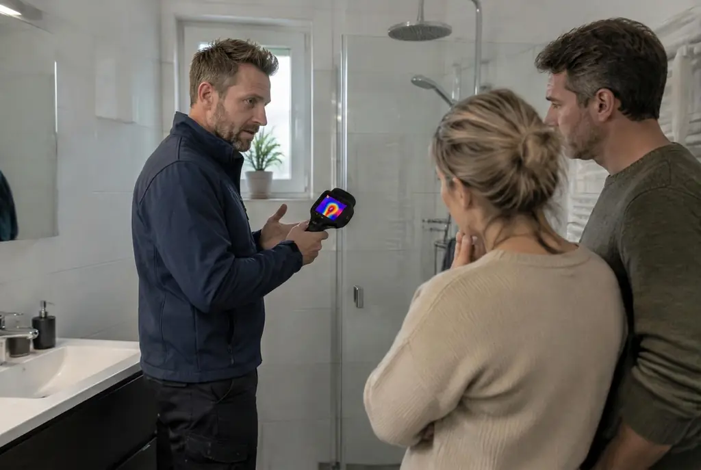 Lekdetectie Doetinchem – specialist legt bevindingen uit aan bewoner